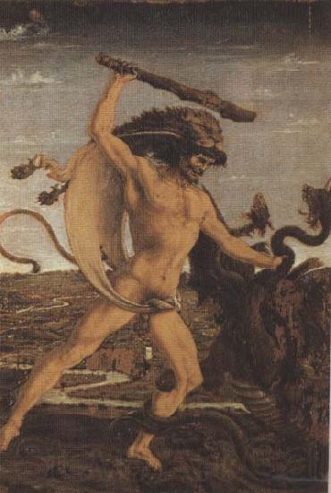 Sandro Botticelli ANtonio del Pollaiolo Hercules and the Hydra Spain oil painting art